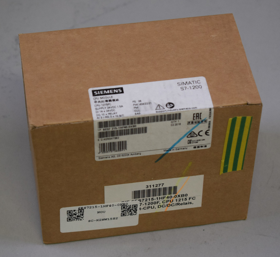 6ES7215-1HF40-0XB0 Neu in versiegelter Verpackung