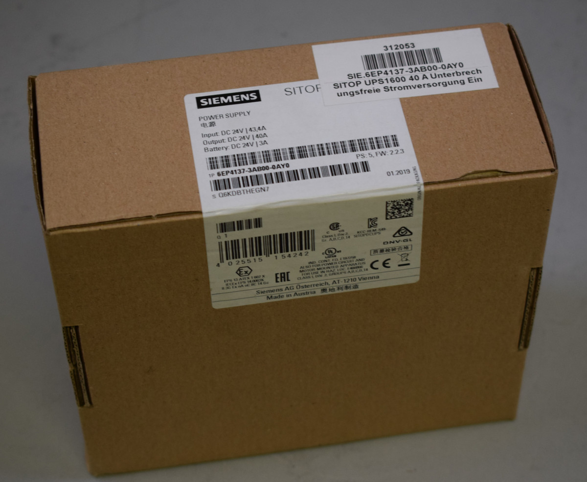 6EP4137-3AB00-0AY0 Neu in versiegelter Verpackung