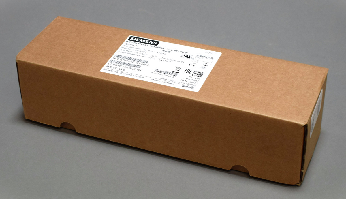 6SE6400-3CC01-0AB3 Ny i forseglet pakke