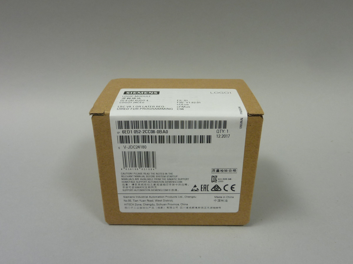 6ED1052-2CC08-0BA0 New in sealed package