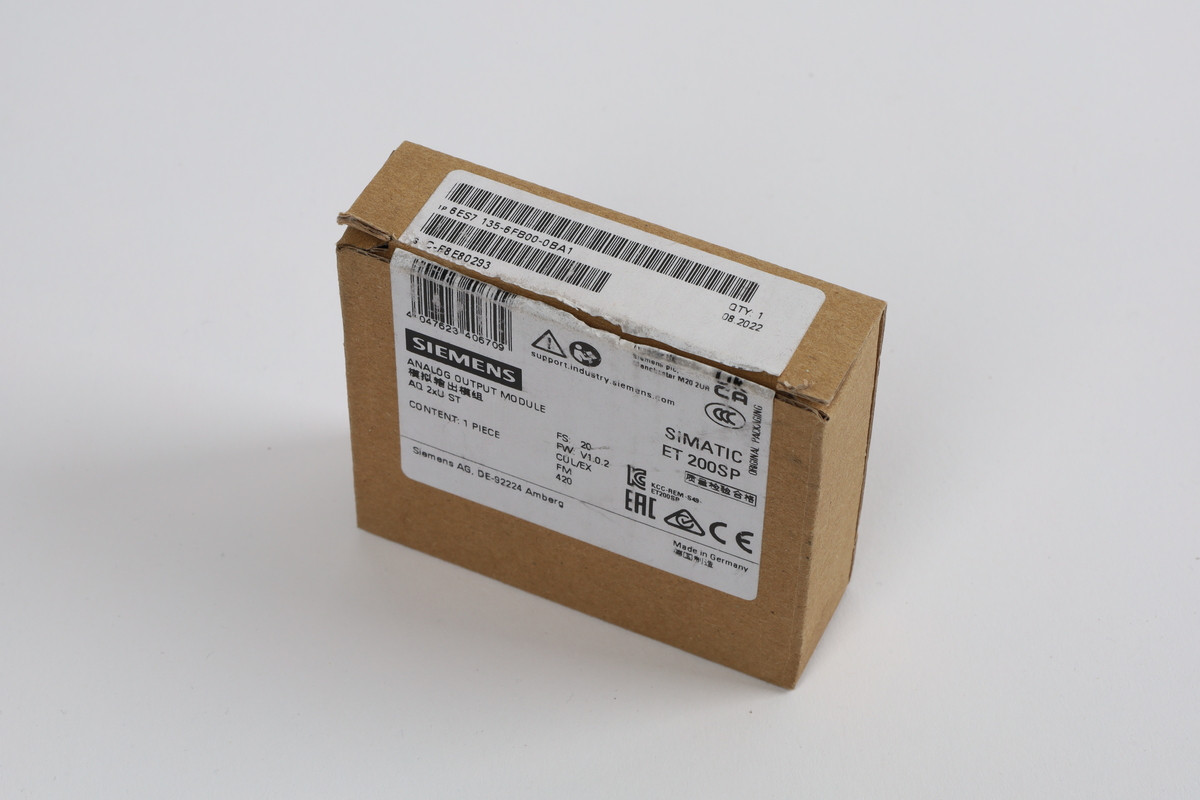 6ES7135-6FB00-0BA1 New in an open package