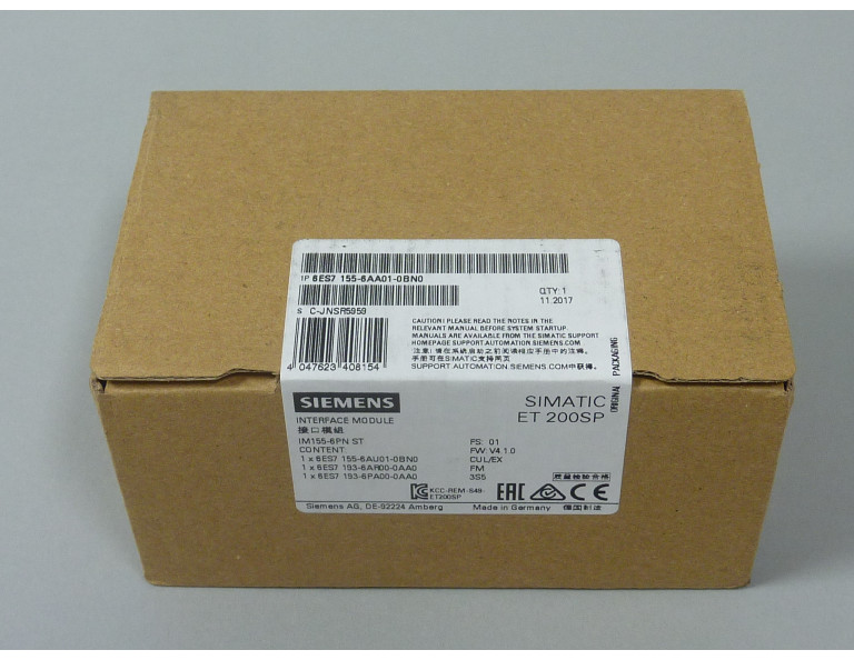 6ES7155-6AA01-0BN0 New in sealed package