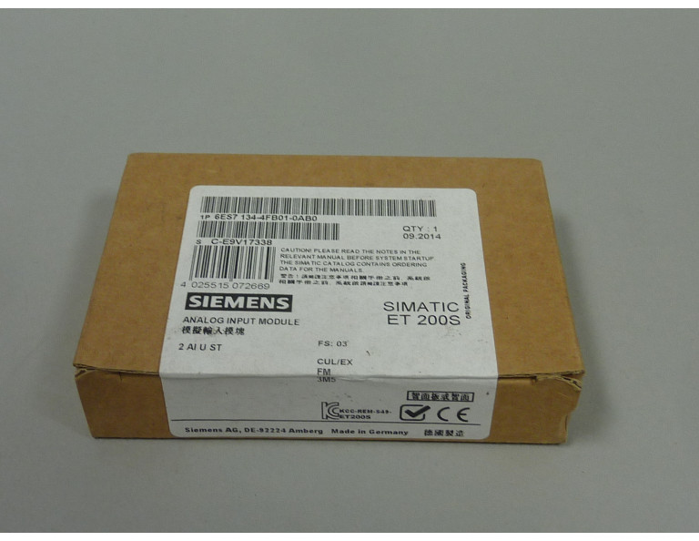 6ES7134-4FB01-0AB0 New in sealed package