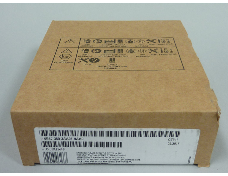 6ES7360-3AA01-0AA0 New in sealed package