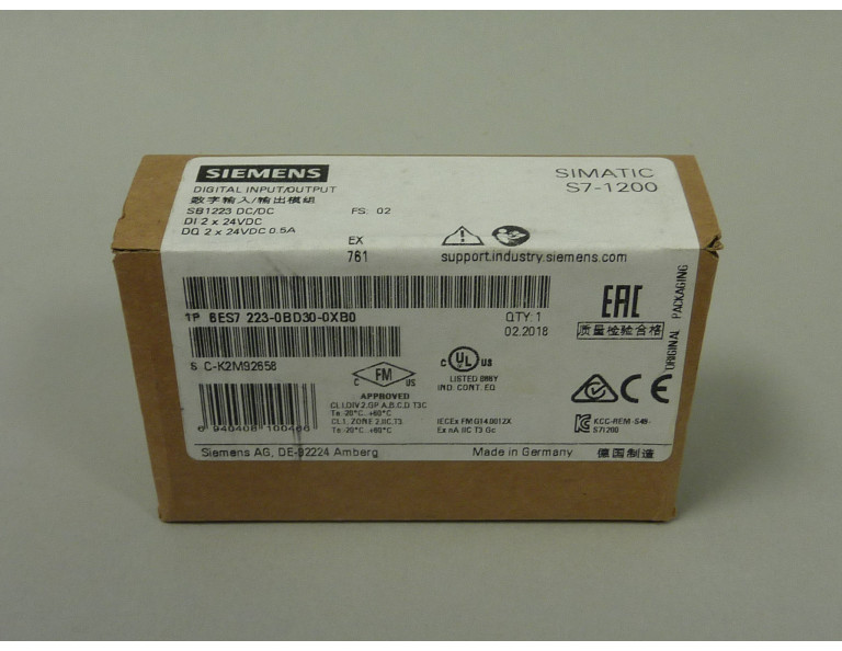 6ES7223-0BD30-0XB0 New in sealed package