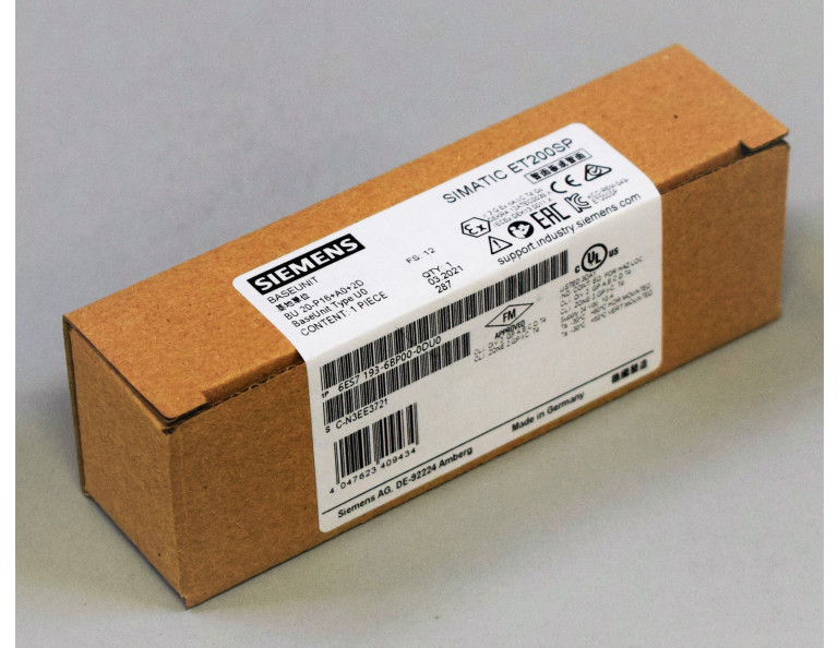 6ES7193-6BP00-0DU0 New in sealed package
