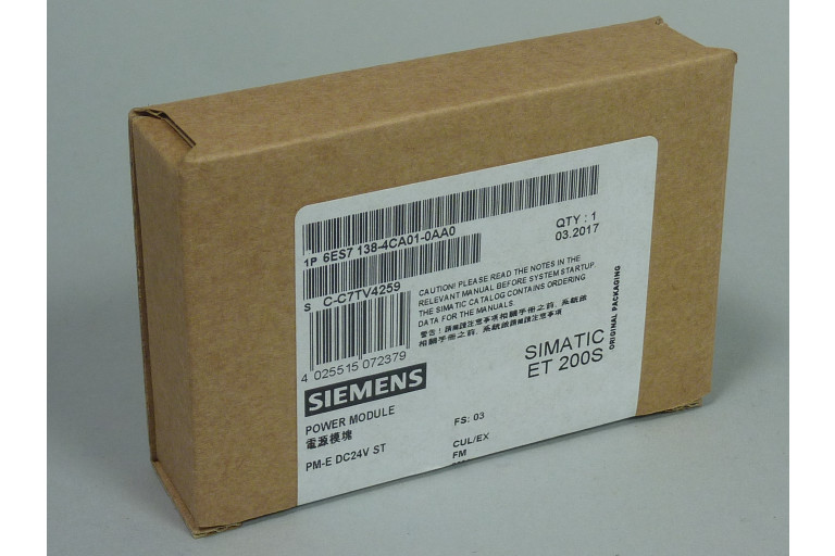 6ES7138-4CA01-0AA0 New in sealed package