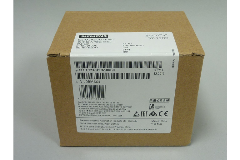 6ES7223-1PL32-0XB0 New in sealed package
