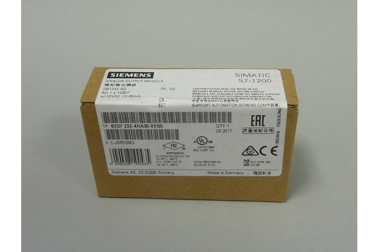 6ES7232-4HA30-0XB0 New in sealed package