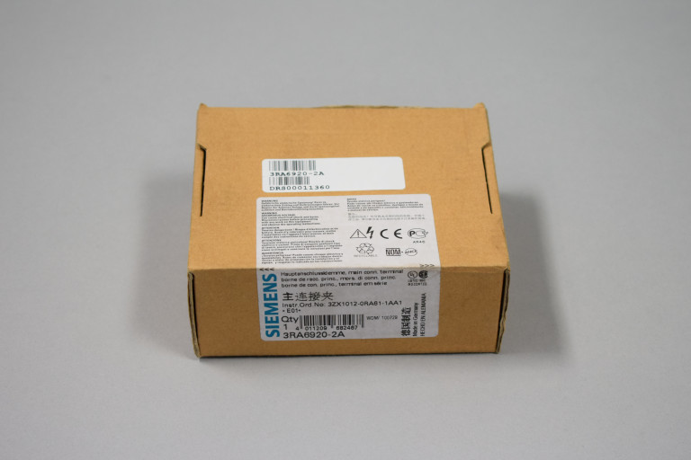 3RA6920-2A New in sealed package