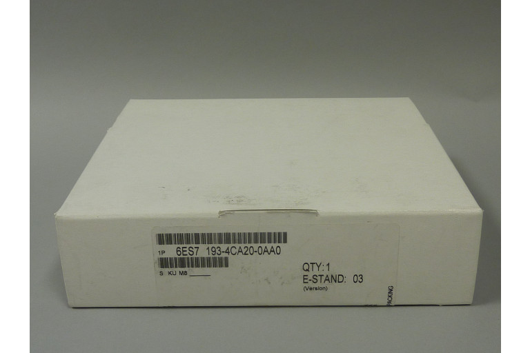 6ES7193-4CA20-0AA0 Ново в запечатана опаковка