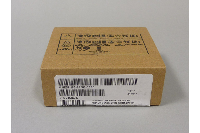 6ES7193-6AR00-0AA0 New in sealed package