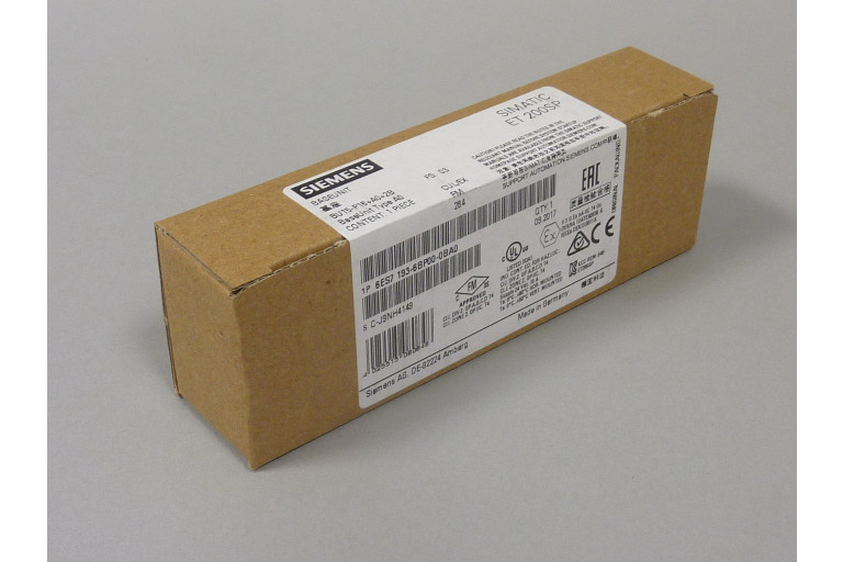 6ES7193-6BP00-0BA0 New in sealed package