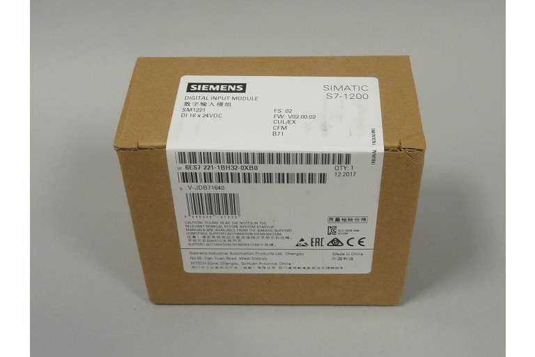 6ES7221-1BH32-0XB0 New in sealed package