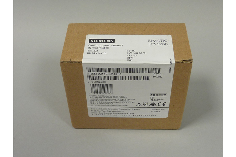 6ES7222-1BH32-0XB0 New in sealed package