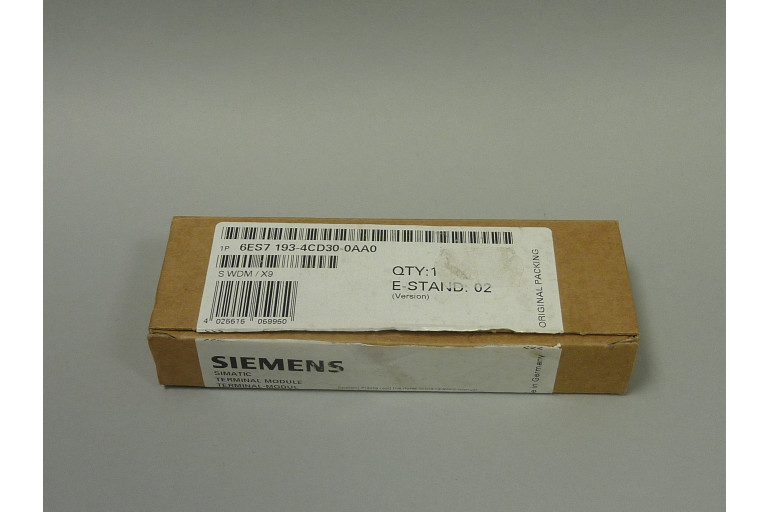 6ES7193-4CD30-0AA0 New in an open package