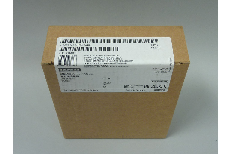 6ES7332-5HF00-0AB0 New in sealed package
