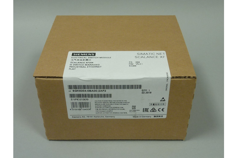 6GK5204-0BA00-2AF2 New in sealed package