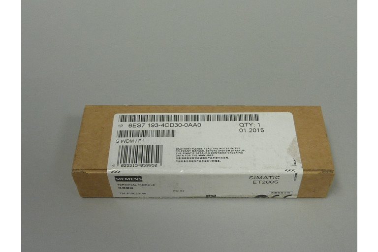 6ES7193-4CD30-0AA0 New in sealed package