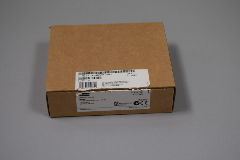 6ES7193-4CA40-0AA0 New in an open package