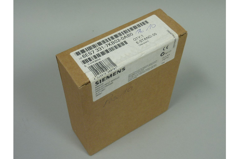 6ES7331-7KB02-0AB0 New in sealed package