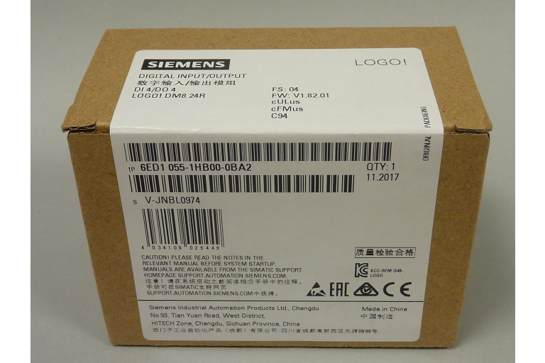 6ED1055-1HB00-0BA2 Ново в запечатана опаковка