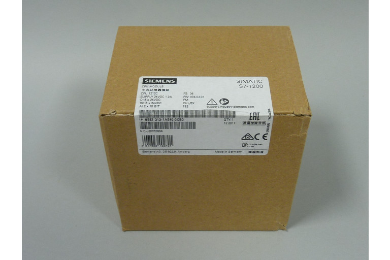 6ES7212-1AE40-0XB0 New in sealed package