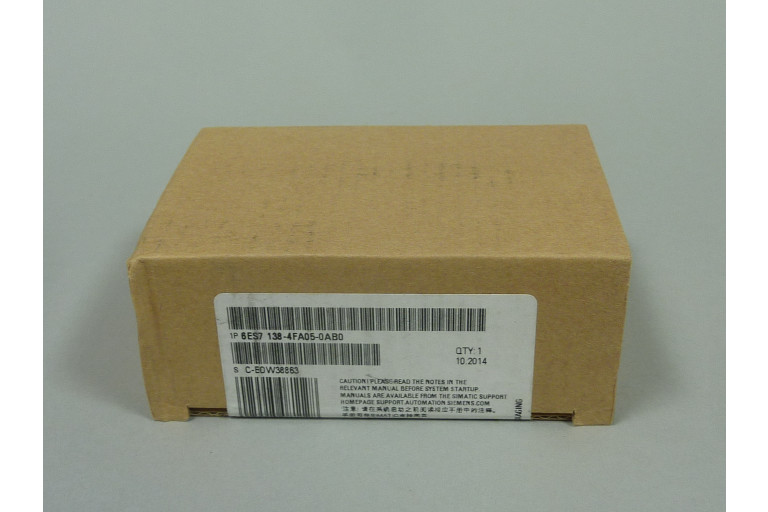 6ES7138-4FA05-0AB0 New in sealed package