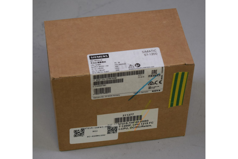 6ES7215-1HF40-0XB0 New in sealed package