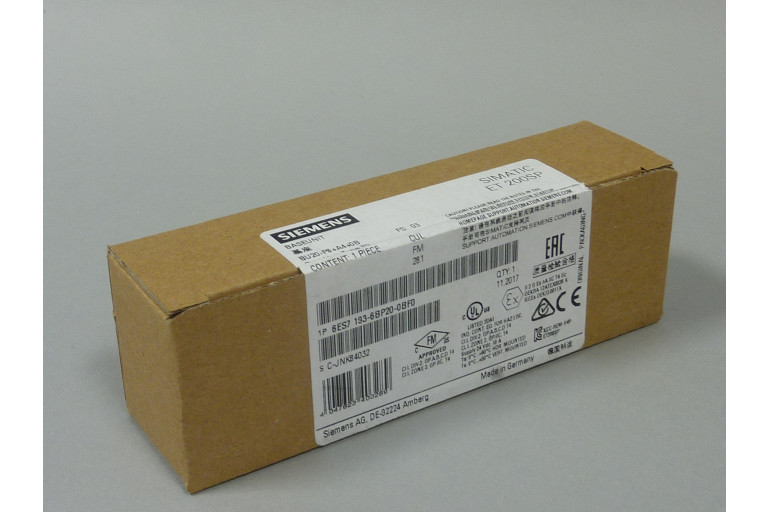 6ES7193-6BP20-0BF0 New in sealed package