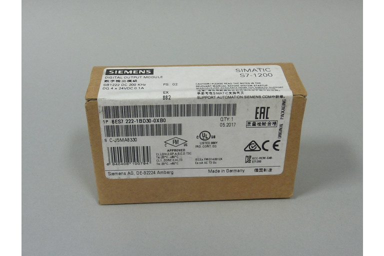 6ES7222-1BD30-0XB0 New in sealed package