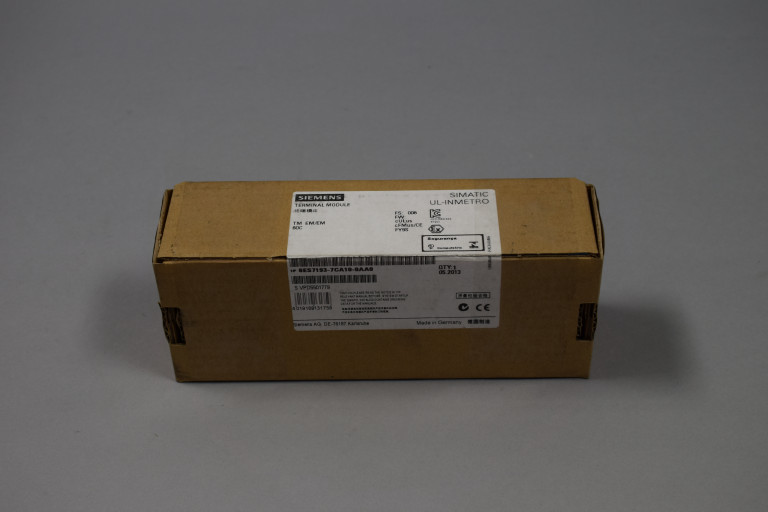 6ES7193-7CA10-0AA0 New in sealed package