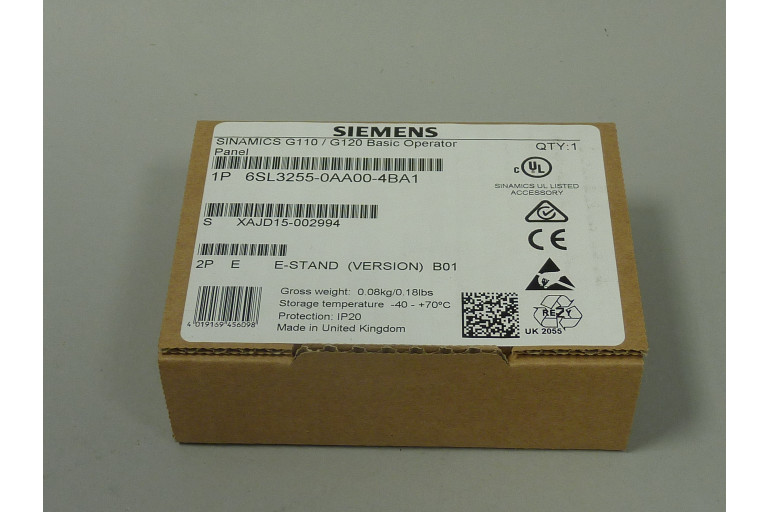 6SL3255-0AA00-4BA1 New in sealed package