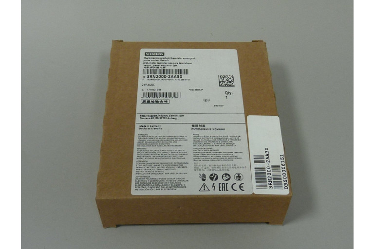 3RN2000-2AA30 New in sealed package