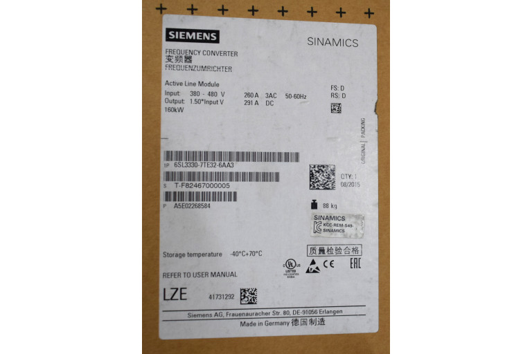 6SL3330-7TE32-6AA3 Nei an engem oppene Pak