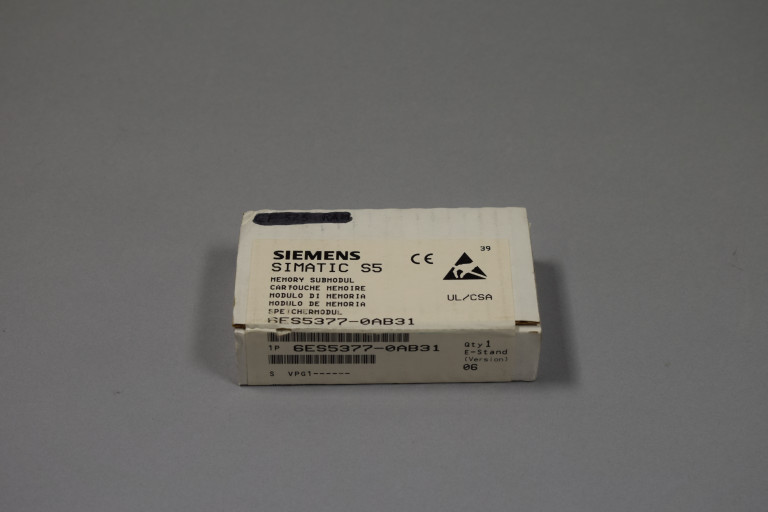 6ES5377-0AB31 Ny i forseglet pakke
