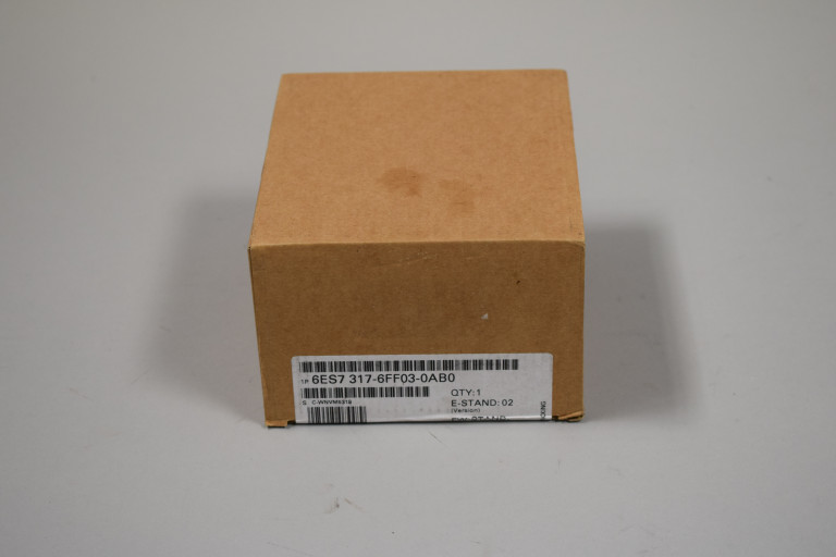 6ES7317-6FF03-0AB0 Ny i forseglet pakke