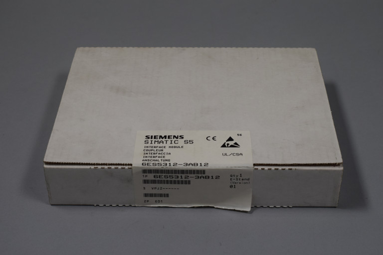 6ES5312-3AB12 Ny i forseglet pakke