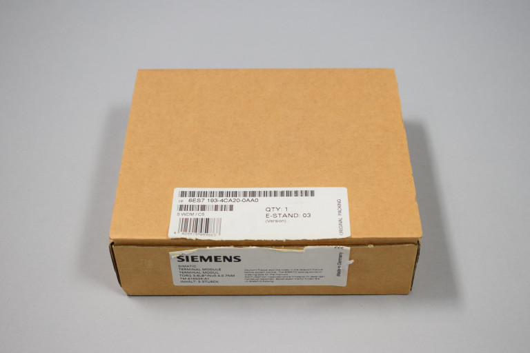 6ES7193-4CA20-0AA0 New in an open package