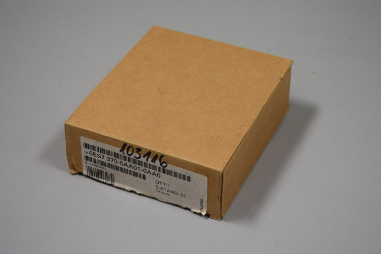 6ES7370-0AA01-0AA0 Ny i åpen pakke