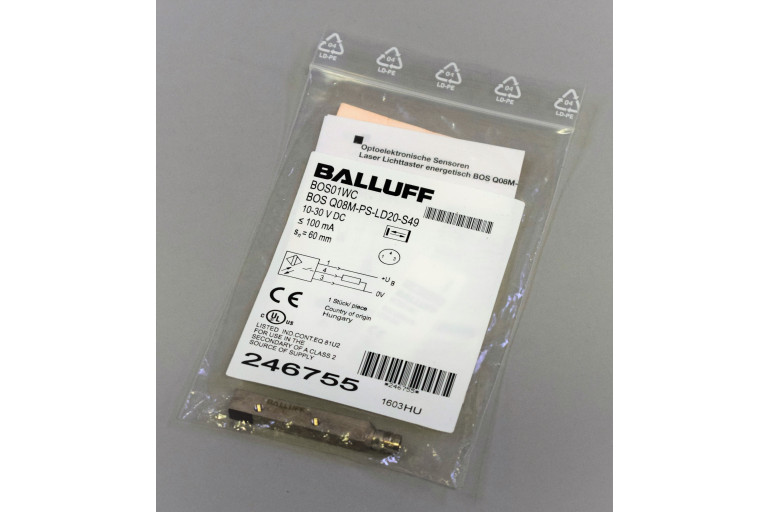 BOS Q08M-PS-LD20-S49 BOS01WC New in sealed package