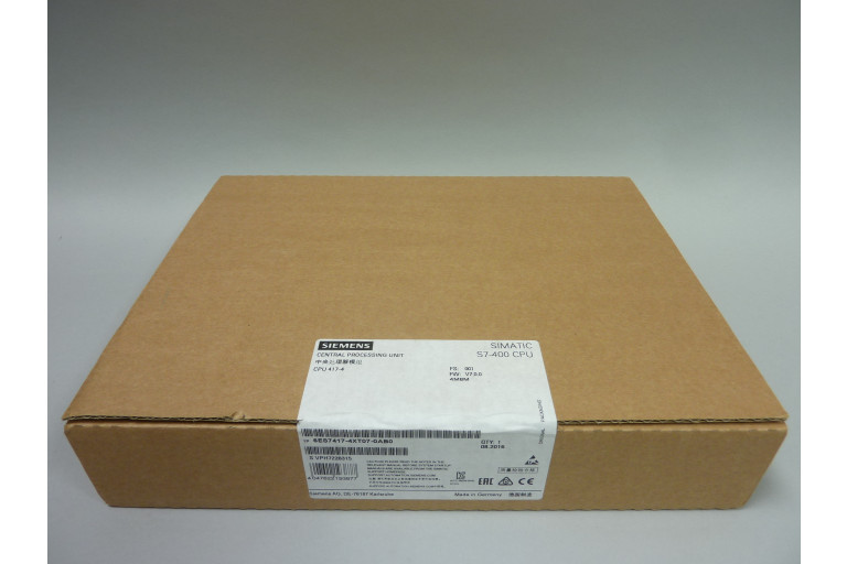 6ES7417-4XT07-0AB0 Neu in versiegelter Verpackung