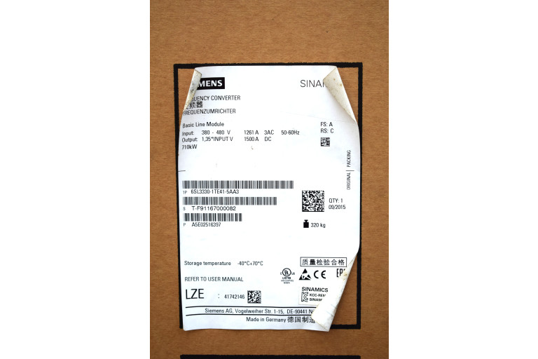 6SL3330-1TE41-5AA3 New in sealed package