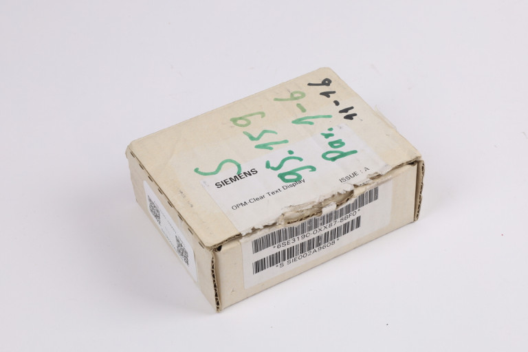 6SE3190-0XX87-8BF0 New in an open package