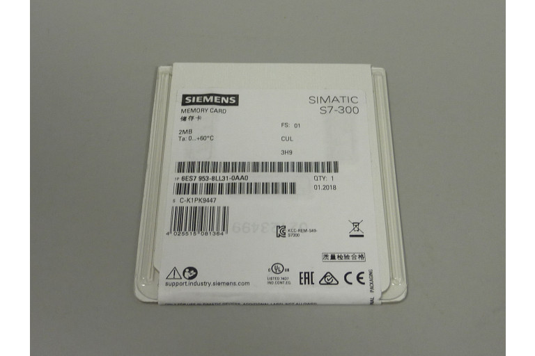 6ES7953-8LL31-0AA0 New in sealed package