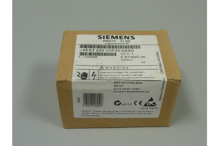 6ES7223-1HF22-0XA0 New in sealed package