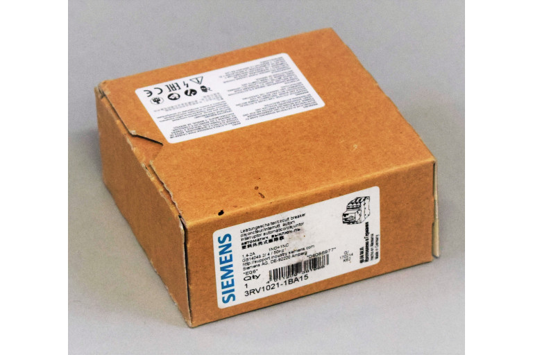 3RV1021-1BA15 Ny i forseglet pakke