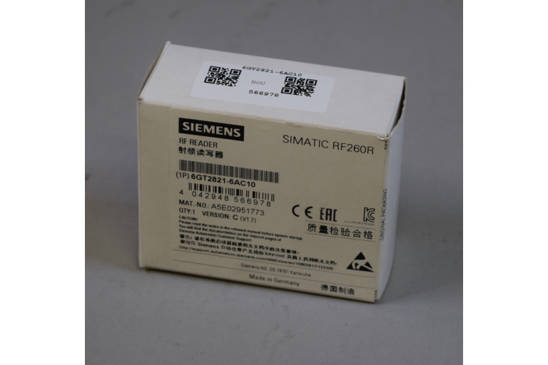 6GT2821-6AC10 Nei am zouene Pak