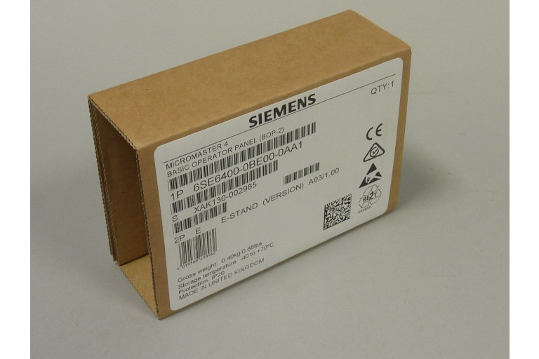6SE6400-0BE00-0AA1 New in sealed package