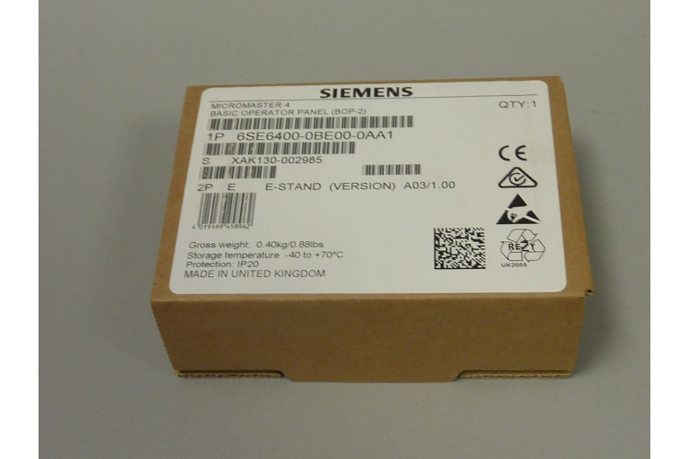 6SE6400-0BE00-0AA1 New in sealed package